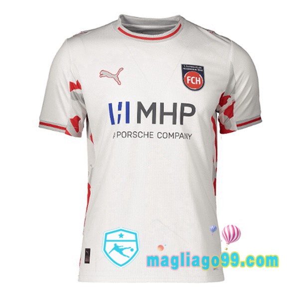 Magliago - Passione Maglie Thai Affidabili Basso Costo Online Shop | Maglia FC Heidenheim Terza Bianco 2025/2026