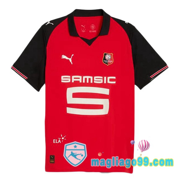 Magliago - Passione Maglie Thai Affidabili Basso Costo Online Shop | Maglia Stade Rennais Prima Rosso 2025/2026