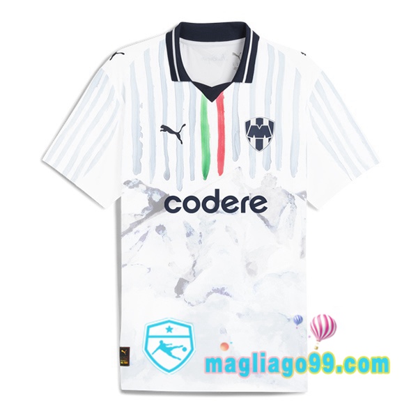 Magliago - Passione Maglie Thai Affidabili Basso Costo Online Shop | Maglia CF Monterrey Club World Cup Seconda Bianco 2025/2026