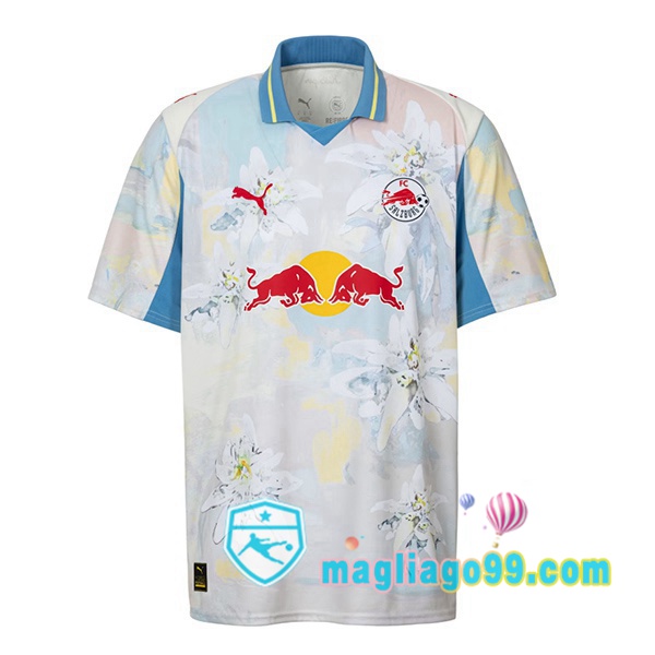 Magliago - Passione Maglie Thai Affidabili Basso Costo Online Shop | Maglia FC Red Bull Salzburg Club World Cup Prima Blu Bianco 2025/2026