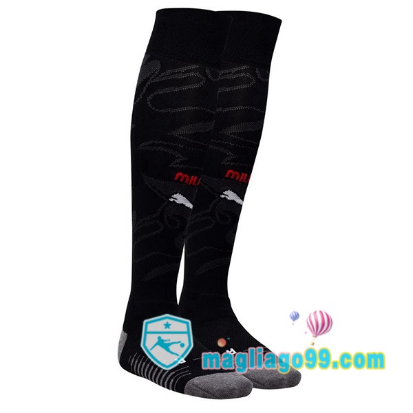 Magliago - Passione Maglie Thai Affidabili Basso Costo Online Shop | Calzettoni Da Calcio AC Milan Prima Nero 2025/2026