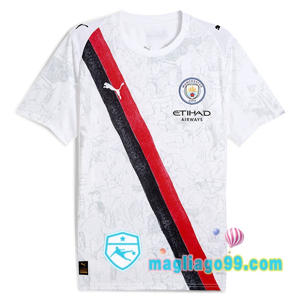 Magliago - Passione Maglie Thai Affidabili Basso Costo Online Shop | Maglia Manchester City Club World Cup Prima Bianco 2025/2026