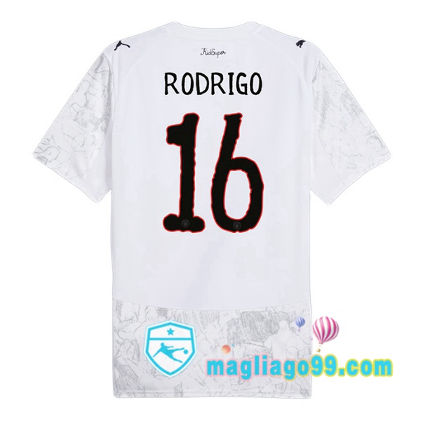 Magliago - Passione Maglie Thai Affidabili Basso Costo Online Shop | Maglia Manchester City Club World Cup (Rodrigo 16) Prima Bianco 2025/2026