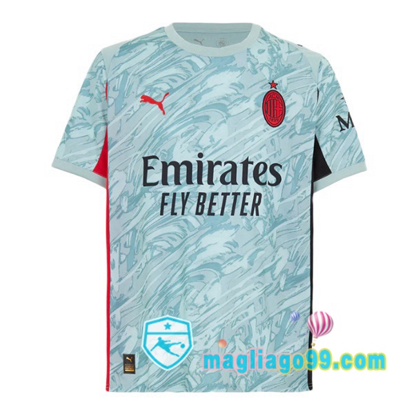 Magliago - Passione Maglie Thai Affidabili Basso Costo Online Shop | Maglia AC Milan Portiere Blu 2025/2026