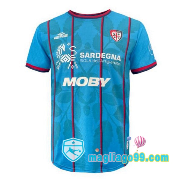 Magliago - Passione Maglie Thai Affidabili Basso Costo Online Shop | Maglia Cagliari Calcio Terza Blu 2025/2026