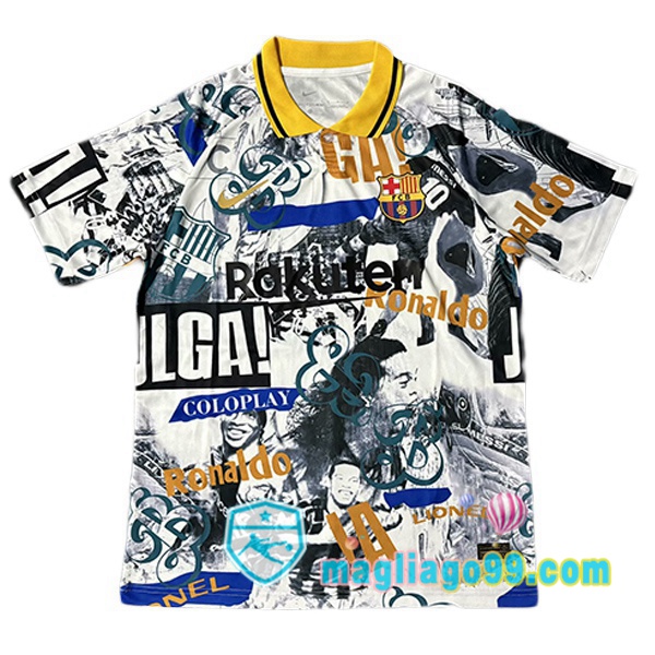 Magliago - Passione Maglie Thai Affidabili Basso Costo Online Shop | Maglia FC Barcellona Edizione Speciale Bianco Blu 2025/2026