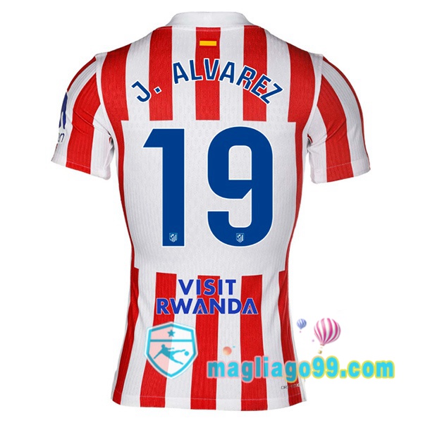 Magliago - Passione Maglie Thai Affidabili Basso Costo Online Shop | Maglia Atletico Madrid (J. ALVAREZ 19) Prima Rosso 2025/2026