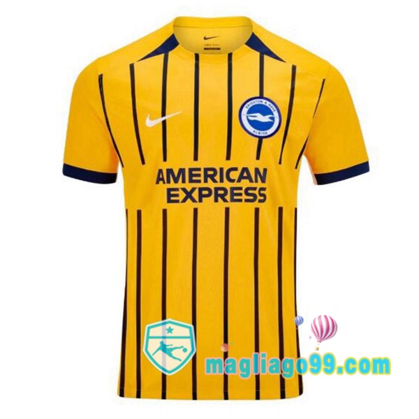 Magliago - Passione Maglie Thai Affidabili Basso Costo Online Shop | Maglia FC Brighton Terza Giallo 2025/2026