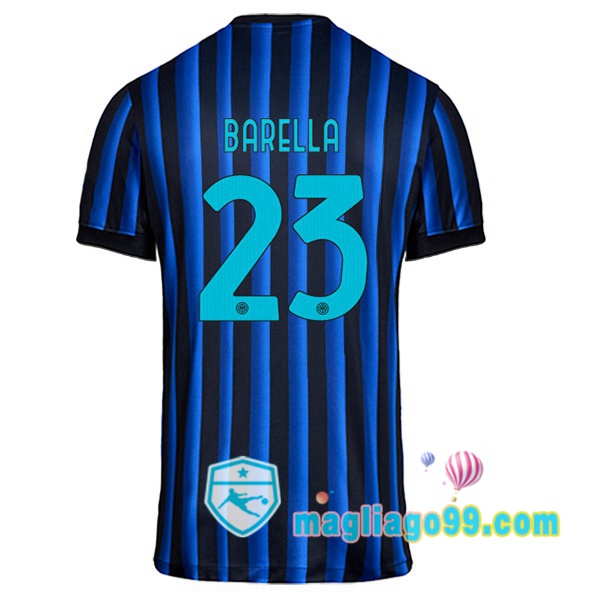 Magliago - Passione Maglie Thai Affidabili Basso Costo Online Shop | Maglia Inter Milan (BARELLA 23) Prima Blu Nero 2025/2026