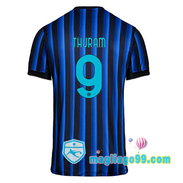Magliago - Passione Maglie Thai Affidabili Basso Costo Online Shop | Maglia Inter Milan (THURAM 9) Prima Blu Nero 2025/2026