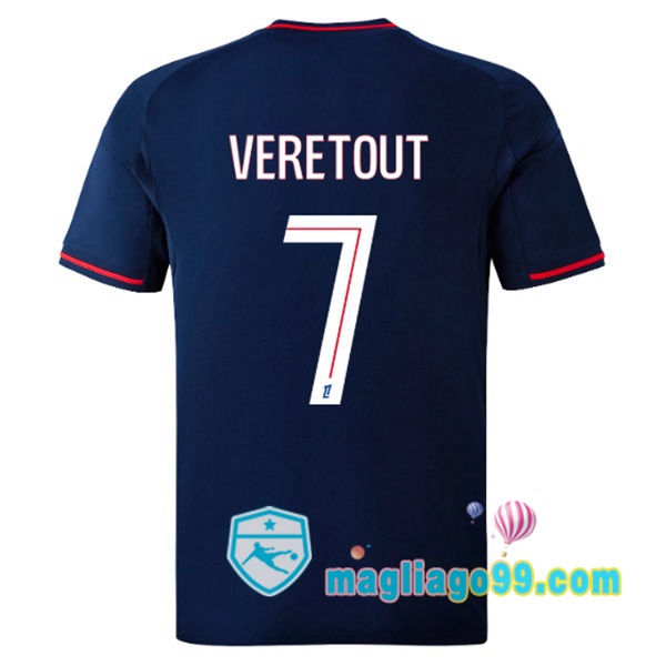 Magliago - Passione Maglie Thai Affidabili Basso Costo Online Shop | Maglia Lyon OL (TOLISSO 8) Seconda Blu Royal 2025/2026
