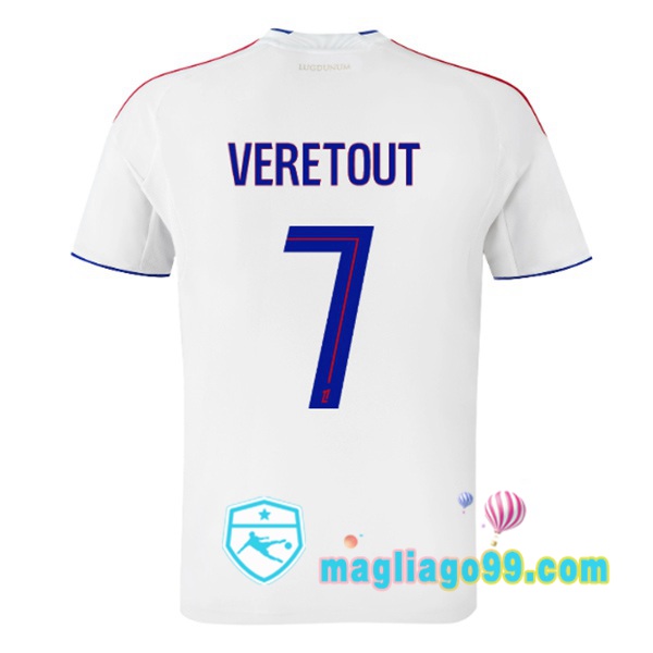 Magliago - Passione Maglie Thai Affidabili Basso Costo Online Shop | Maglia Lyon OL (TOLISSO 8) Prima Bianco 2025/2026