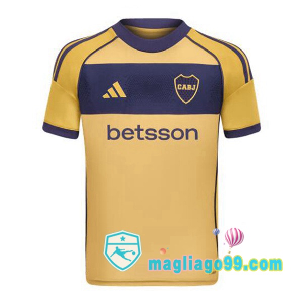 Magliago - Passione Maglie Thai Affidabili Basso Costo Online Shop | Maglia Boca Juniors Seconda Giallo 2025/2026