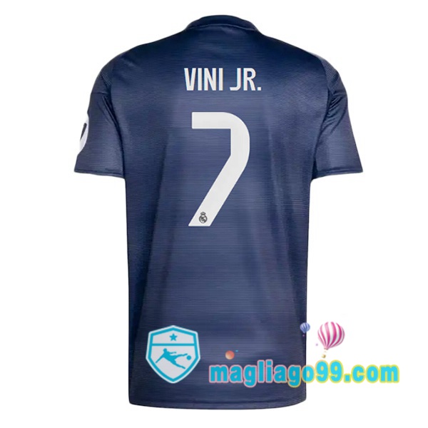 Magliago - Passione Maglie Thai Affidabili Basso Costo Online Shop | Maglia Real Madrid (Vini Jr. 7) Seconda Blu Royal 2025/2026