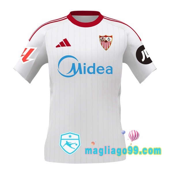 Magliago - Passione Maglie Thai Affidabili Basso Costo Online Shop | Maglia Sevilla FC Prima Bianco 2025/2026