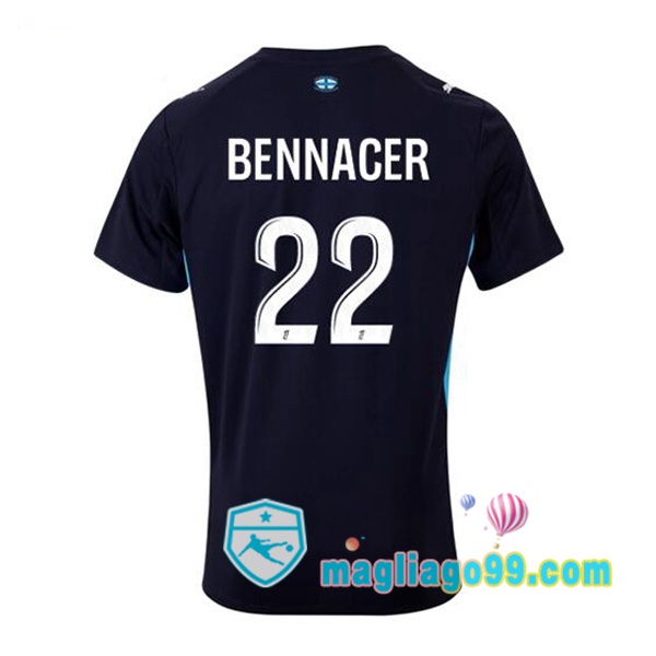 Magliago - Passione Maglie Thai Affidabili Basso Costo Online Shop | Maglia Marsiglia OM (BENNACER 22) Seconda Blu Royal 2025/2026