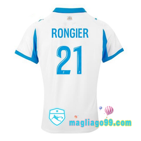 Magliago - Passione Maglie Thai Affidabili Basso Costo Online Shop | Maglia Marsiglia OM (RONGIER 21) Prima Bianco 2025/2026