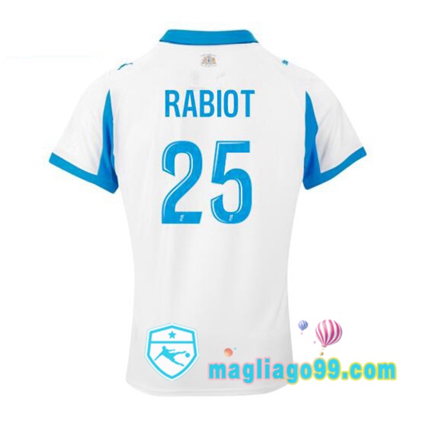 Magliago - Passione Maglie Thai Affidabili Basso Costo Online Shop | Maglia Marsiglia OM (RABIOT 25) Prima Bianco 2025/2026