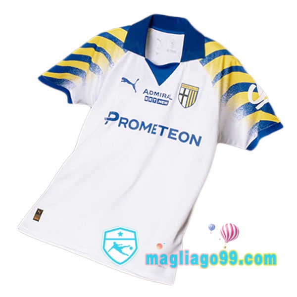 Magliago - Passione Maglie Thai Affidabili Basso Costo Online Shop | Maglia Parma Calcio Terza Bianco 2025/2026