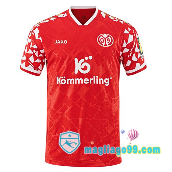 Magliago - Passione Maglie Thai Affidabili Basso Costo Online Shop | Maglia FSV Mainz 05 Prima Rosso 2025/2026