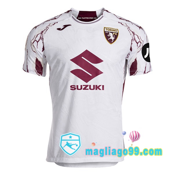Magliago - Passione Maglie Thai Affidabili Basso Costo Online Shop | Maglia Torino FC Seconda Bianco 2025/2026