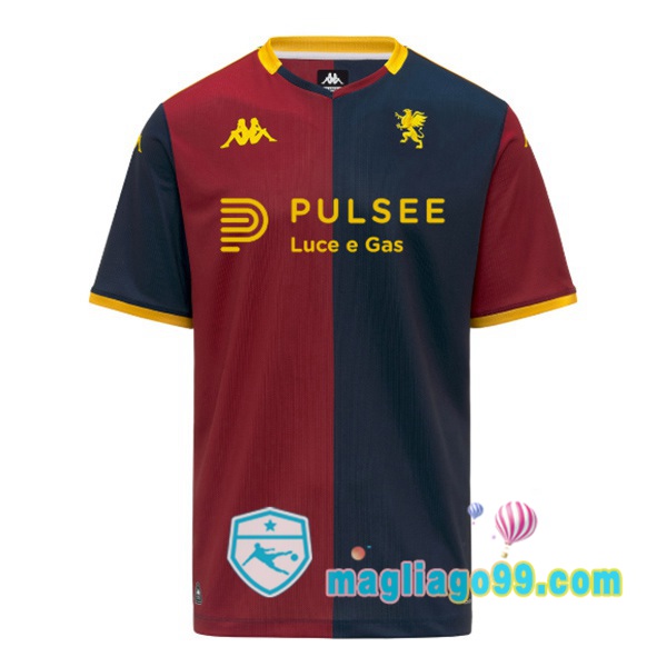 Magliago - Passione Maglie Thai Affidabili Basso Costo Online Shop | Maglia Genoa CFC Prima Rosso Blu Royal 2025/2026