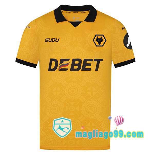 Magliago - Passione Maglie Thai Affidabili Basso Costo Online Shop | Maglia Wolves Prima Giallo 2025/2026