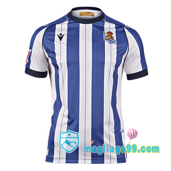 Magliago - Passione Maglie Thai Affidabili Basso Costo Online Shop | Maglia Real Sociedad Prima Blu Bianco 2025/2026