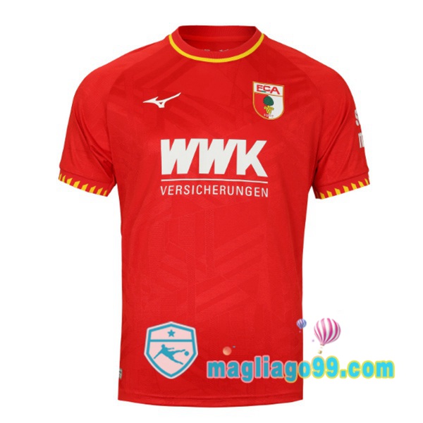 Magliago - Passione Maglie Thai Affidabili Basso Costo Online Shop | Maglia FC Augsburg Seconda Rosso 2025/2026