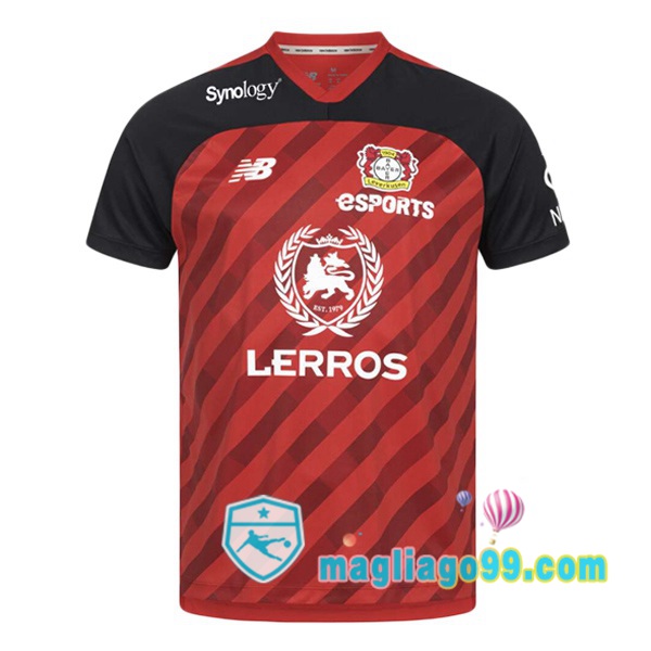 Magliago - Passione Maglie Thai Affidabili Basso Costo Online Shop | Maglia Bayer 04 Leverkusen eSports Rosso Nero 2025/2026