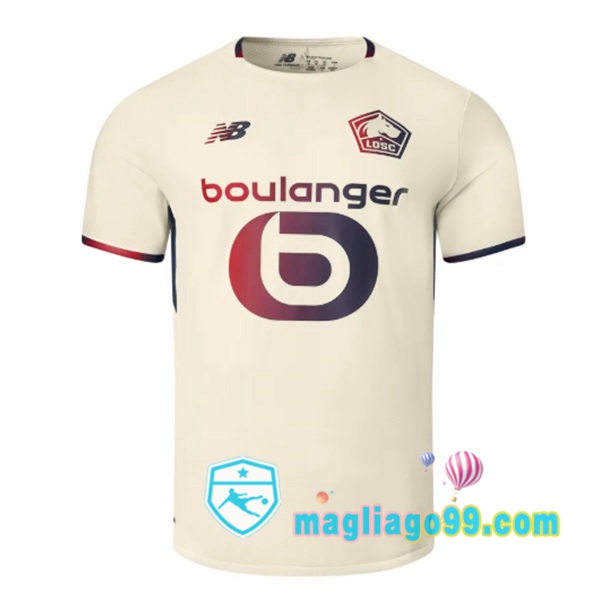 Magliago - Passione Maglie Thai Affidabili Basso Costo Online Shop | Maglia Lille OSC Seconda Giallo 2025/2026