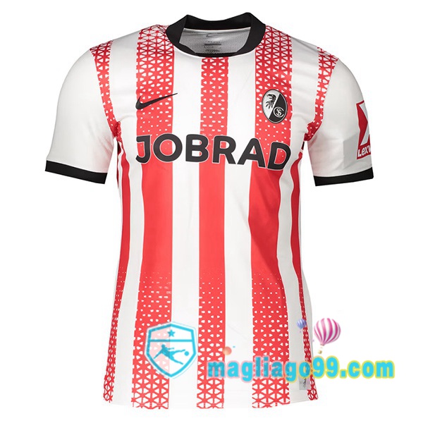 Magliago - Passione Maglie Thai Affidabili Basso Costo Online Shop | Maglia SC Freiburg Prima Rosso Bianco 2025/2026