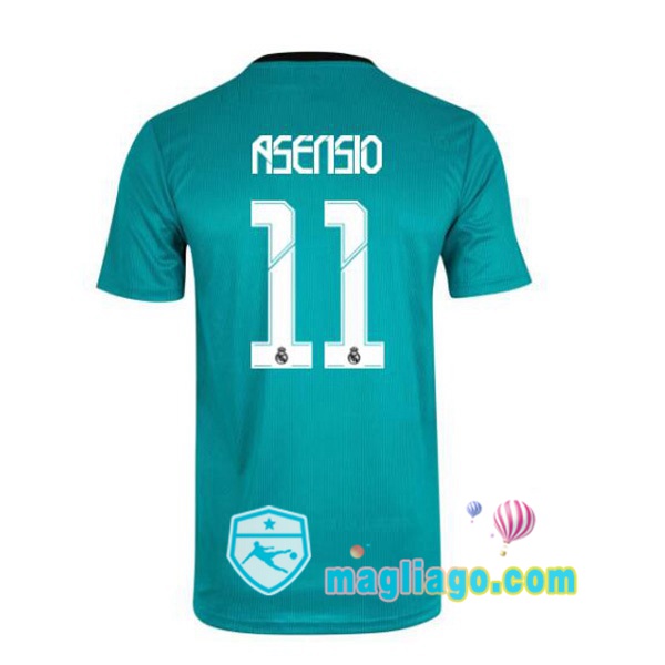 Magliago - Passione Maglie Thai Affidabili Basso Costo Online Shop | Maglia Real Madrid (Asensio 11) Terza 2021/2022