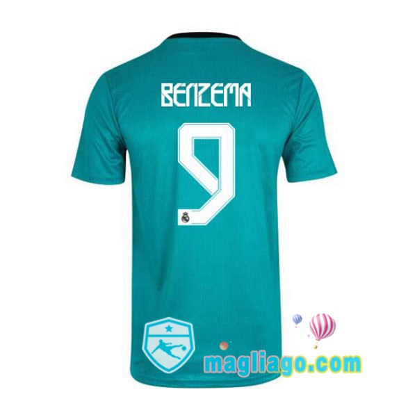 Magliago - Passione Maglie Thai Affidabili Basso Costo Online Shop | Maglia Real Madrid (Benzema 9) Terza 2021/2022