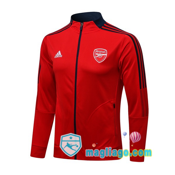 Magliago - Passione Maglie Thai Affidabili Basso Costo Online Shop | Giacca Calcio Arsenal Rosso 2021/2022