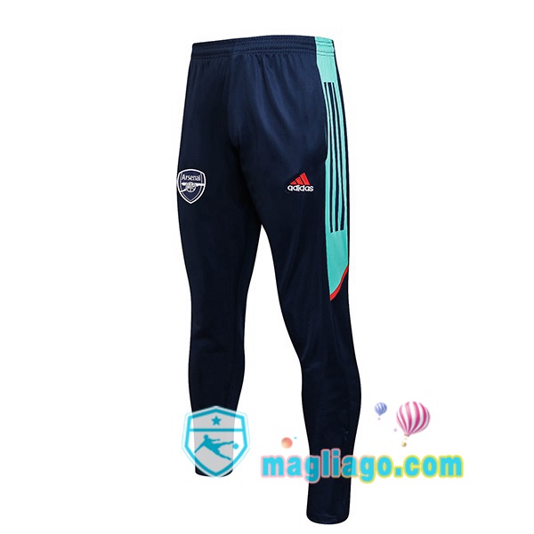 Magliago - Passione Maglie Thai Affidabili Basso Costo Online Shop | Pantaloni Da Allenamento Arsenal Blu Royal Verde 2021/2022