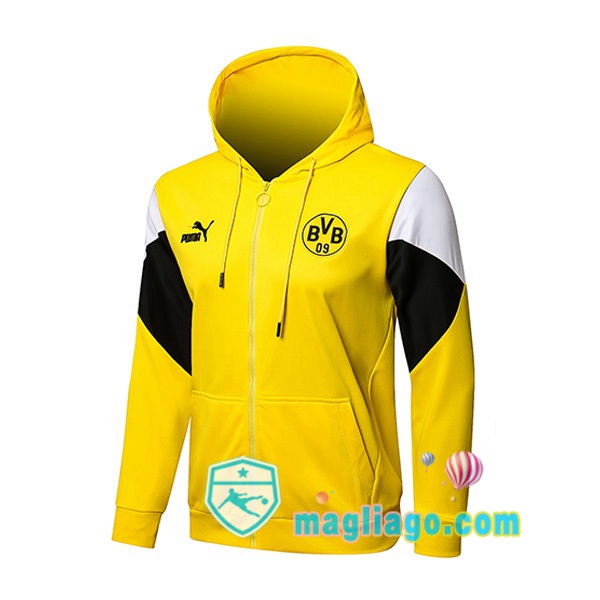 Magliago - Passione Maglie Thai Affidabili Basso Costo Online Shop | Giacca Con Cappuccio Dortmund BVB Giallo 2021/2022