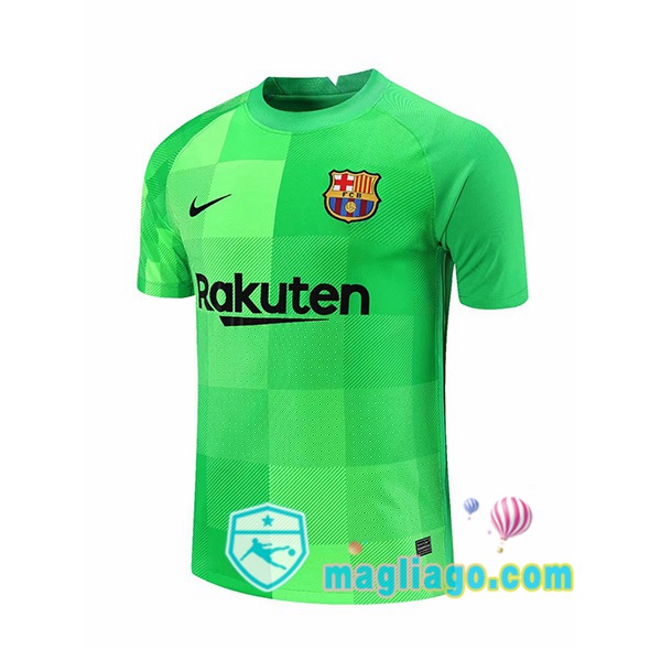 Magliago - Passione Maglie Thai Affidabili Basso Costo Online Shop | Maglia FC Barcellona Portiere Verde 2021/2022