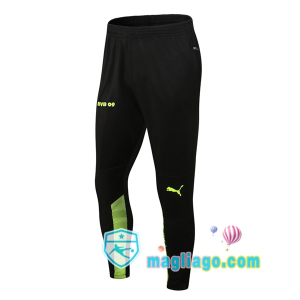 Magliago - Passione Maglie Thai Affidabili Basso Costo Online Shop | Pantaloni Da Allenamento Dortmund BVB Nero Verde 2021/2022