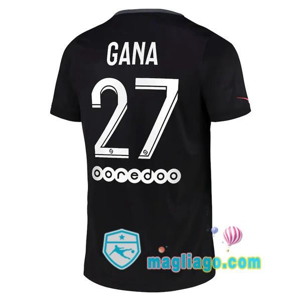 Magliago - Passione Maglie Thai Affidabili Basso Costo Online Shop | Maglia Paris PSG (Gana 27) Terza 2021/2022
