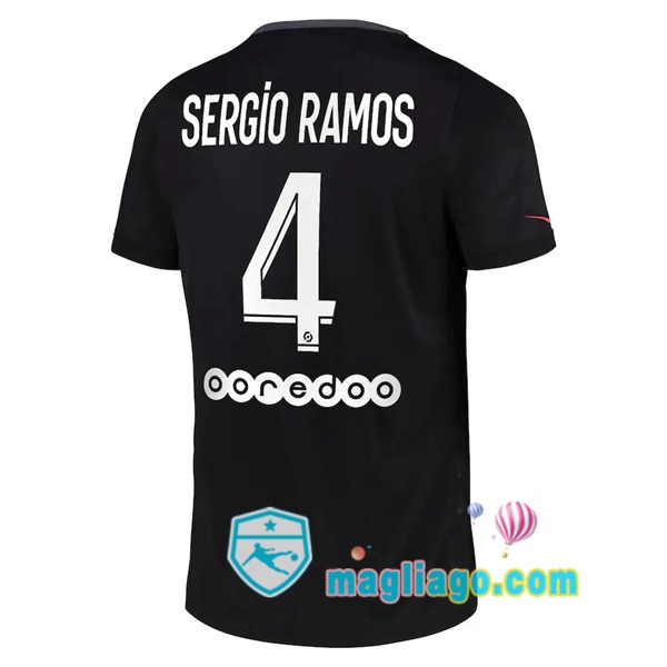 Magliago - Passione Maglie Thai Affidabili Basso Costo Online Shop | Maglia Paris PSG (Sergio Ramos 4) Terza 2021/2022