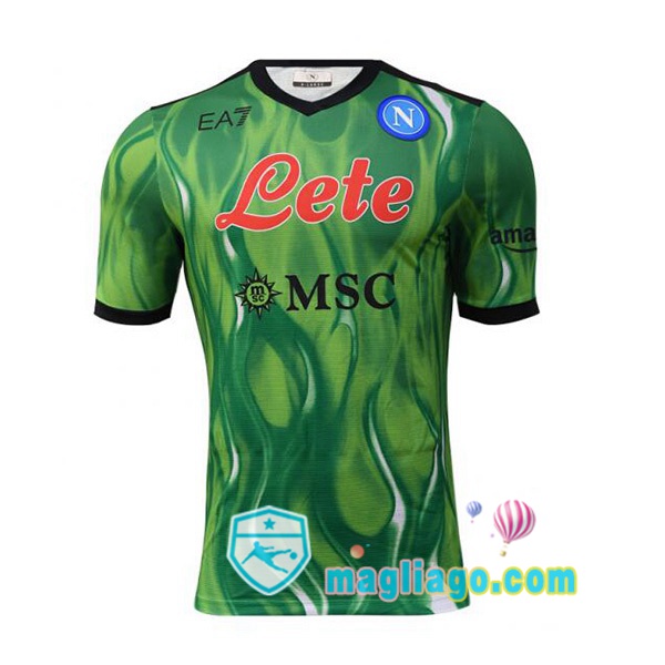 Magliago - Passione Maglie Thai Affidabili Basso Costo Online Shop | Maglia SSC Napoli Portiere Verde 2021/2022