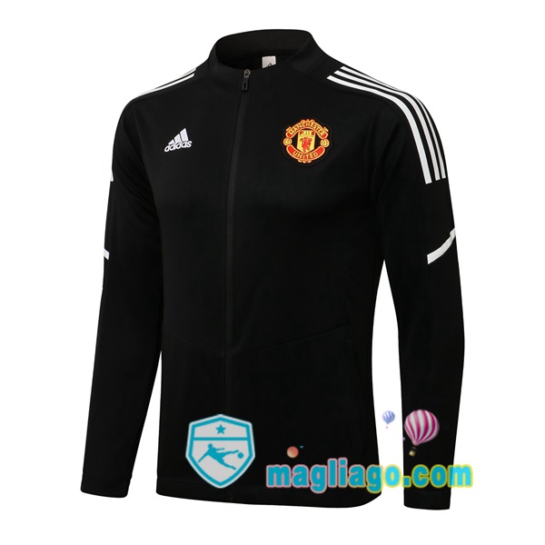 Magliago - Passione Maglie Thai Affidabili Basso Costo Online Shop | Giacca Calcio Manchester United Nero 2021/2022