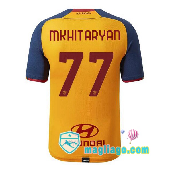 Magliago - Passione Maglie Thai Affidabili Basso Costo Online Shop | Maglia AS Roma (MKHITARYAN 77) Terza 2021/2022