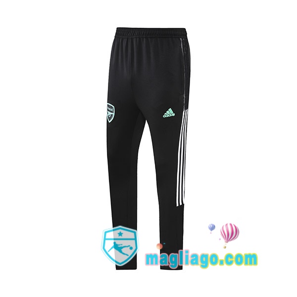 Magliago - Passione Maglie Thai Affidabili Basso Costo Online Shop | Pantaloni Da Allenamento Arsenal Nero Verde 2021/2022