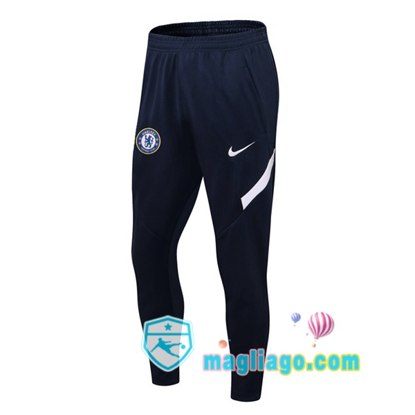 Magliago - Passione Maglie Thai Affidabili Basso Costo Online Shop | Pantaloni Da Allenamento FC Chelsea Blu Royal 2021/2022