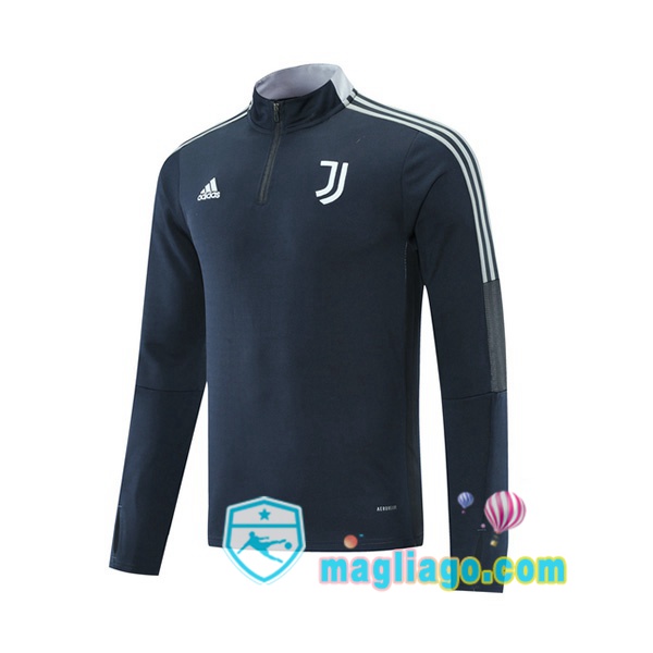 Magliago - Passione Maglie Thai Affidabili Basso Costo Online Shop | Felpa Calcio Juventus Blu Royal 2021/2022