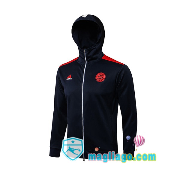 Magliago - Passione Maglie Thai Affidabili Basso Costo Online Shop | Giacca Con Cappuccio Bayern Monaco Blu Royal 2021/2022