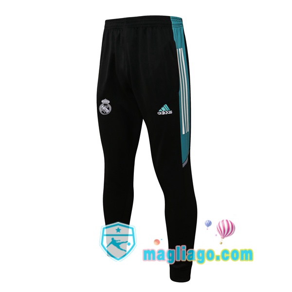Magliago - Passione Maglie Thai Affidabili Basso Costo Online Shop | Pantaloni Da Allenamento Real Madrid Nero 2021/2022