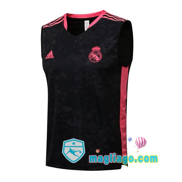 Magliago - Passione Maglie Thai Affidabili Basso Costo Online Shop | Gilet da Calcio Real Madrid Nero 2021/2022